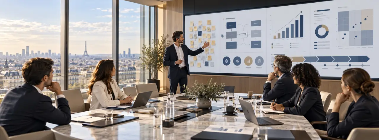 Le conseil en organisation transforme les irritants en décisions et en actions mesurables